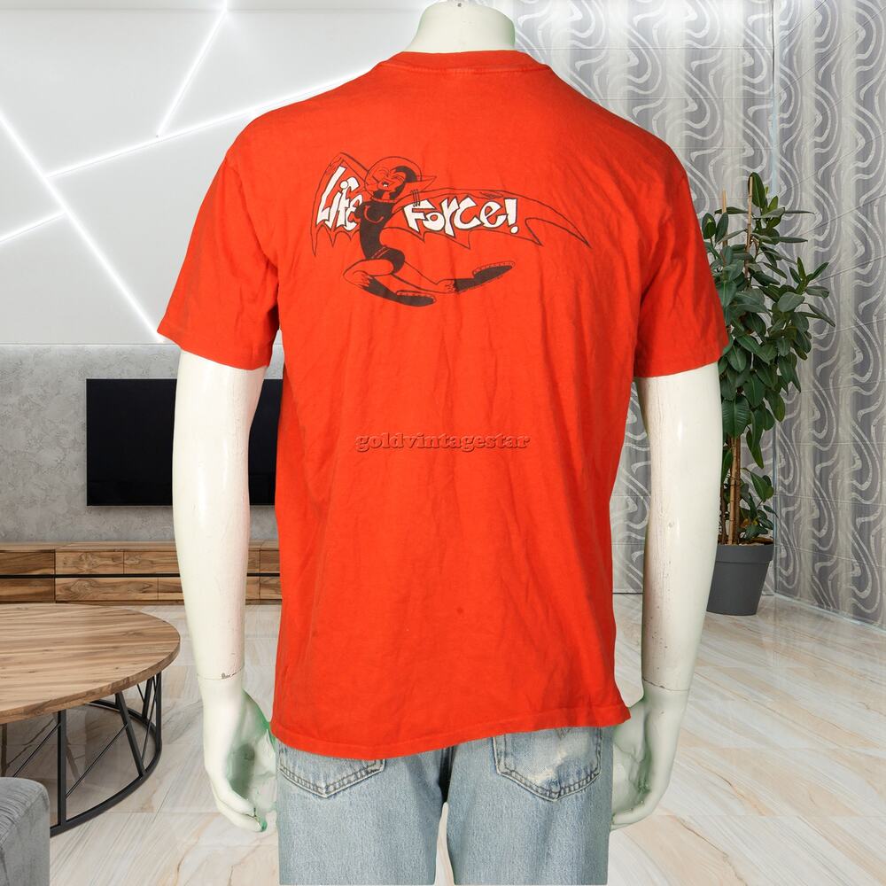 Vintage Lifeforce Movie Apogee Film Sci Fi Vampires Tee L